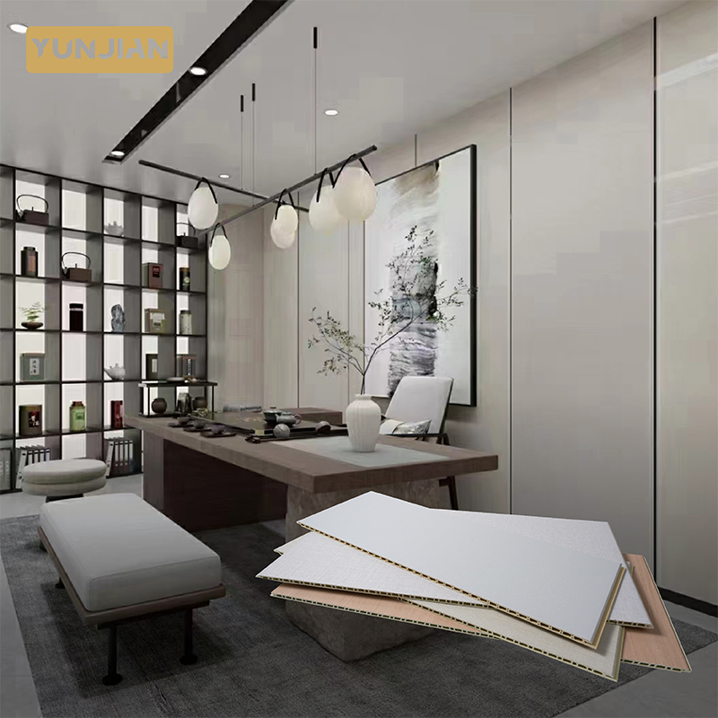 Wood Waterproof Material Coating Cladding WPC Interior Wall Panel