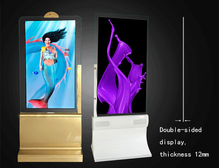 Double Sided Transparent Screen Advertising Video Display Player Signage OLED Digital Signage