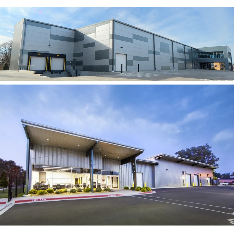 OEM Design Light Steel Structure Prefab Warehouse Design Storage Building