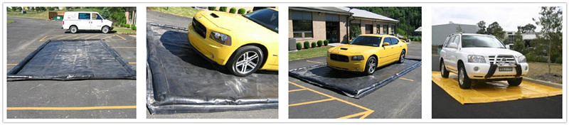 Inflatable Car Wash Mat Water Container Water Reclamation