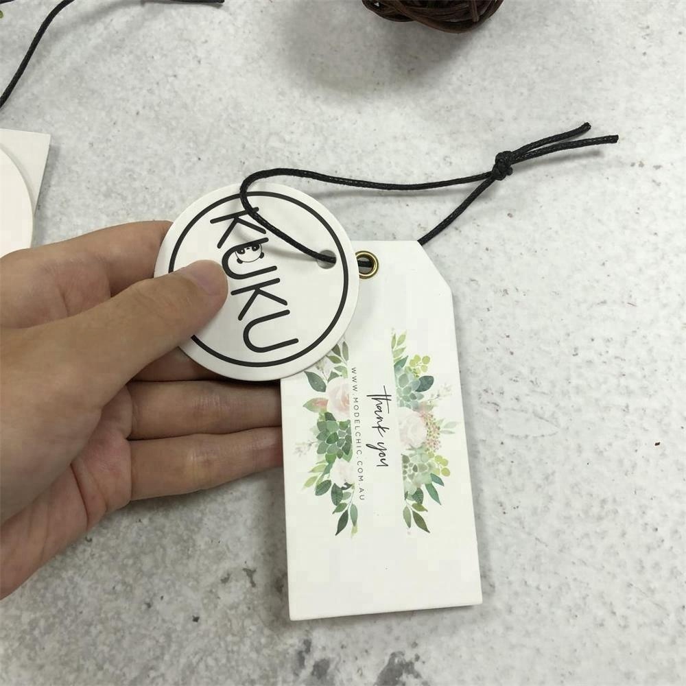 Бирки для одежды подвесные и поворотные на заказ