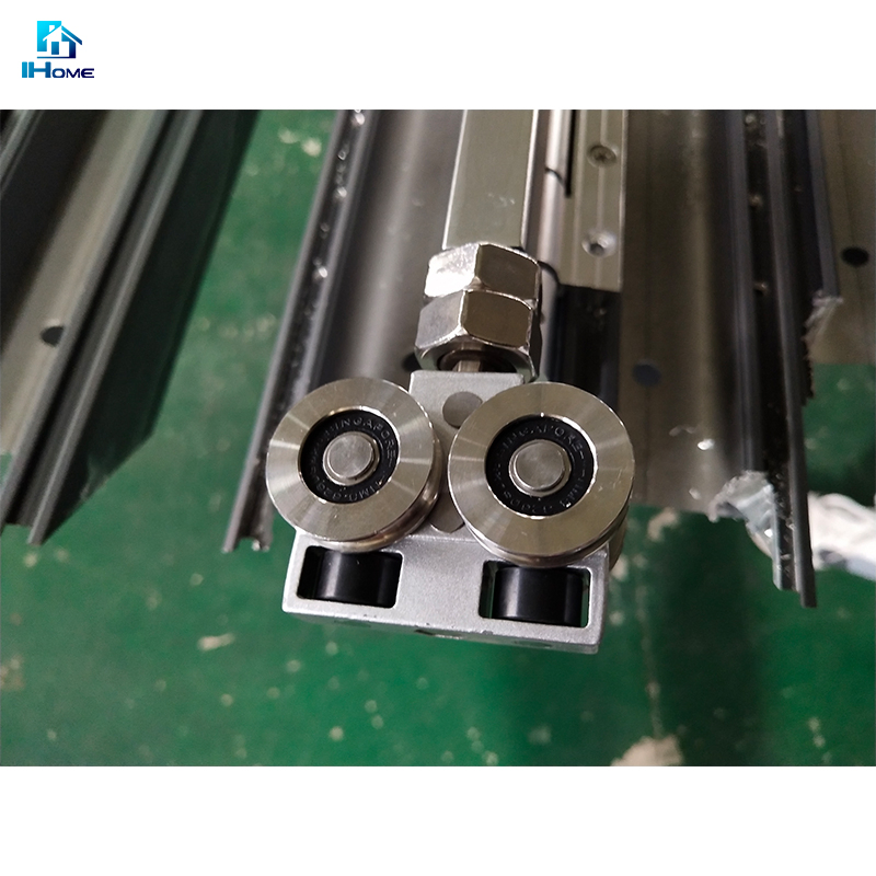 California Architectural Residential Project Storefront Commercial Thermal Break Bifolding Sliding Door Aluminum Glass Balcony Folding Doors