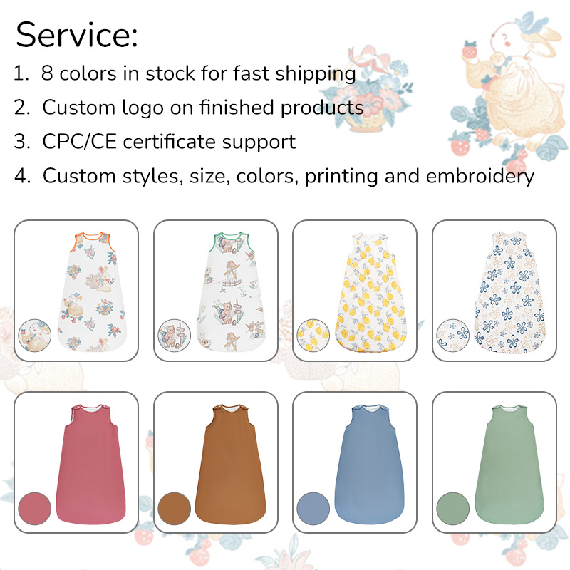 Bamboo Infant Sleep Sack 0-18 Months 2.5 Tog Ultra Soft Baby Wearable Blanket Toddler Sleeping Sack for Babies Unisex Button Baby Sleeping Bag