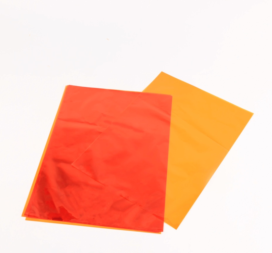 Flower Wrapping Paper Magic Color Transparent Material Waterproof Backing Glass Paper Wrapped Flower Paper