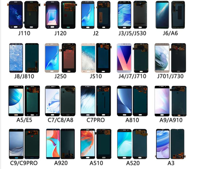 Wholesale OLED Original Quanlity Mobile Phone Pantalla LCD for Sam A10 A20 A30 A40 A50 A60 A70 A80 Touch Screen for M20 A10s A20s A30s A40s A50s