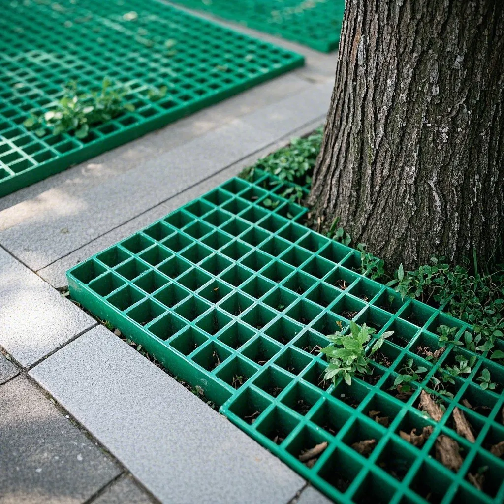 Laser-Cut Edge Smooth-Finish Handicraft Fiberglass Grille