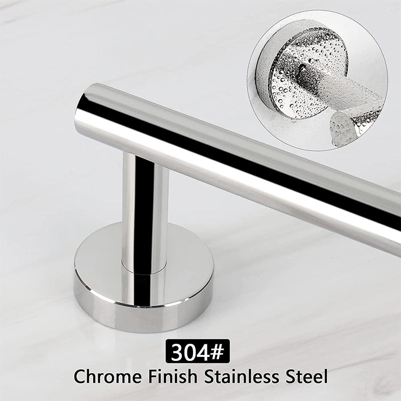 New Fast Delivery Wall Mounted Towel Rail Black Kitchen Towel Holder Stainless Steel Towel Bar Rack Silver Gold Black for Bathroom Hardware Accessories