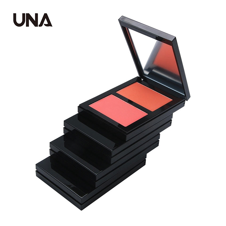 Custom Powder Lip Blush Products Private Label Organic High Quality Cheek 2 in 1 Highlighter Blush Pan