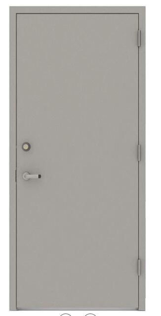 High Quality Material Fireproof 90 Minutes Rated Fire Resistance Door