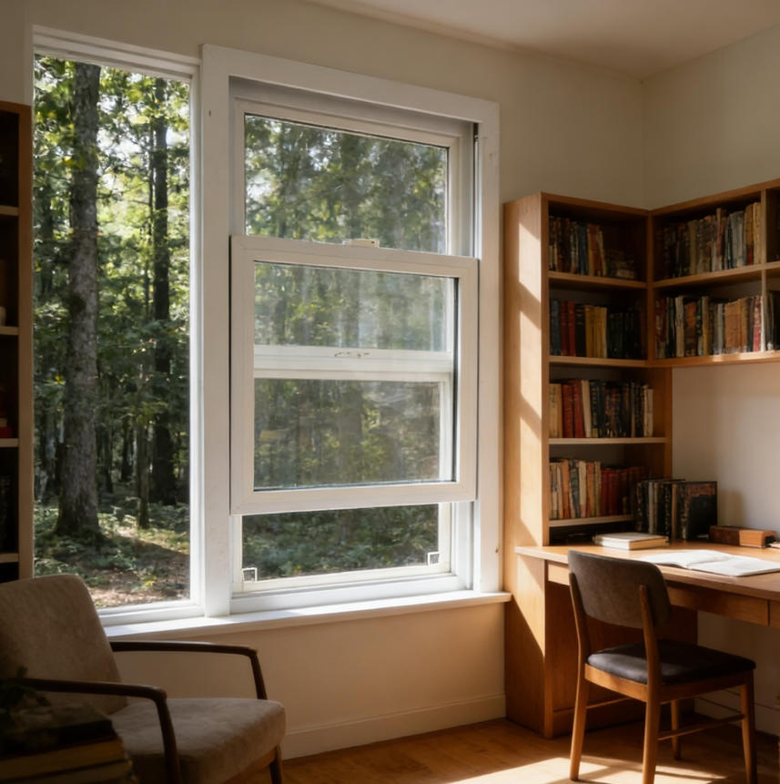 High-Durability UPVC Single Hung Window Factory Direct Pricing for Bulk Projects