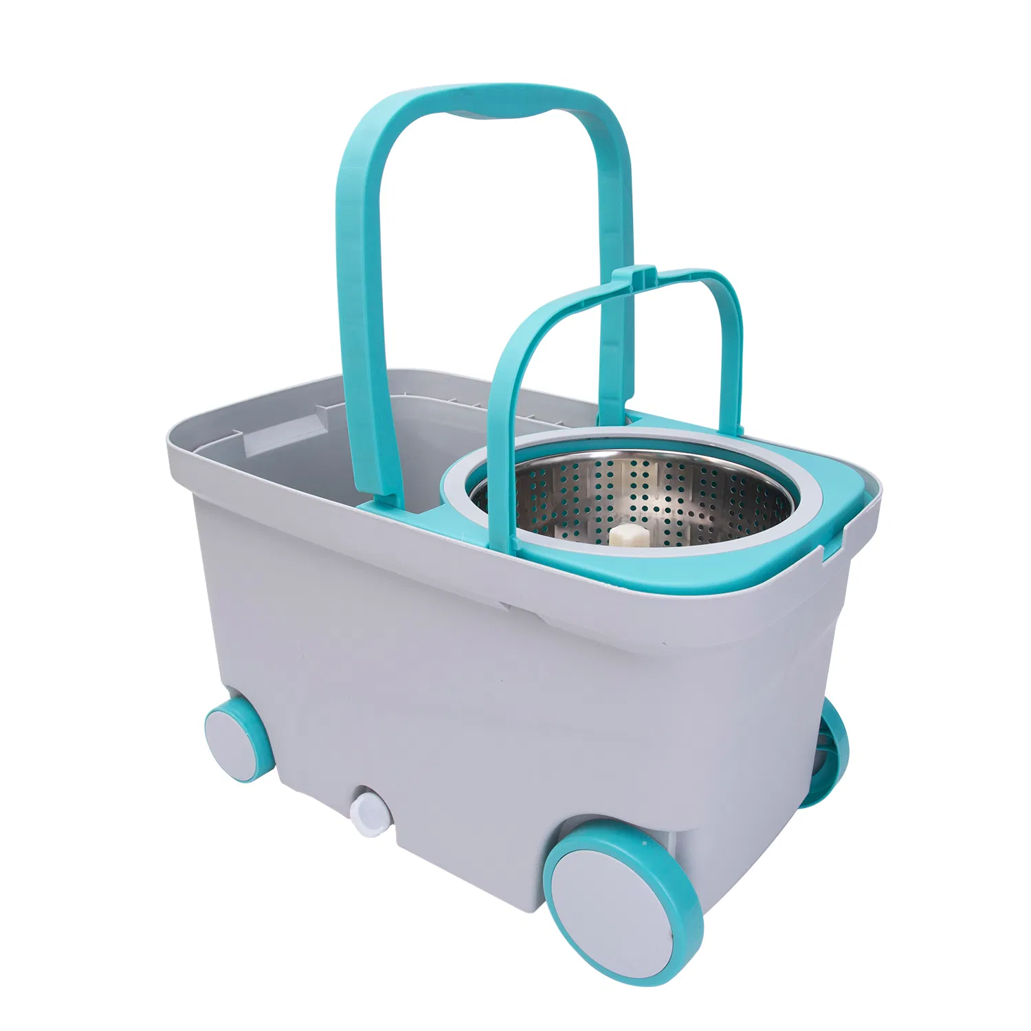 Вращающаяся швабра с ведром и колесами