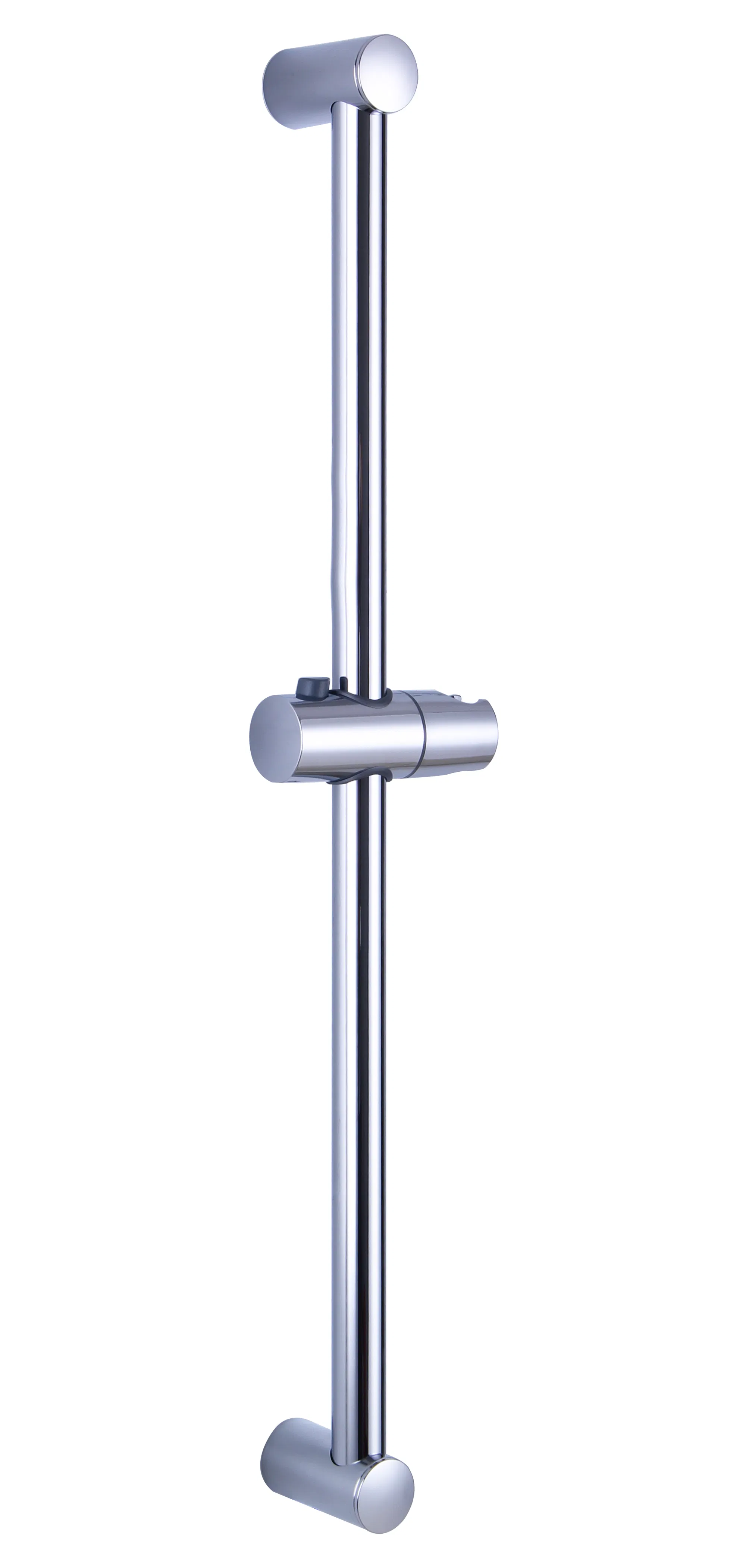 Minimal Wall Mounted Shower Rod Bathroom