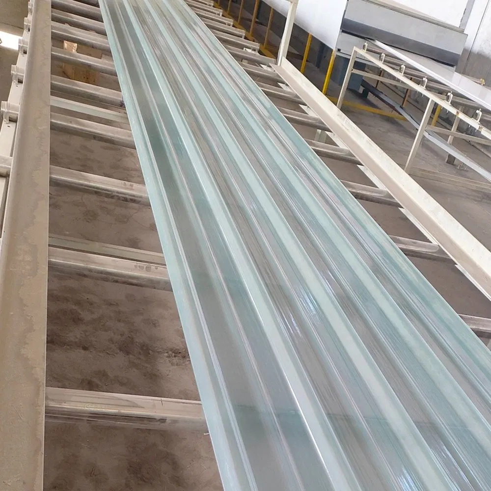 Profile 6 Big 6 Fibreglass GRP Rooflight Sheet to Replace Fiber Cement Sheet