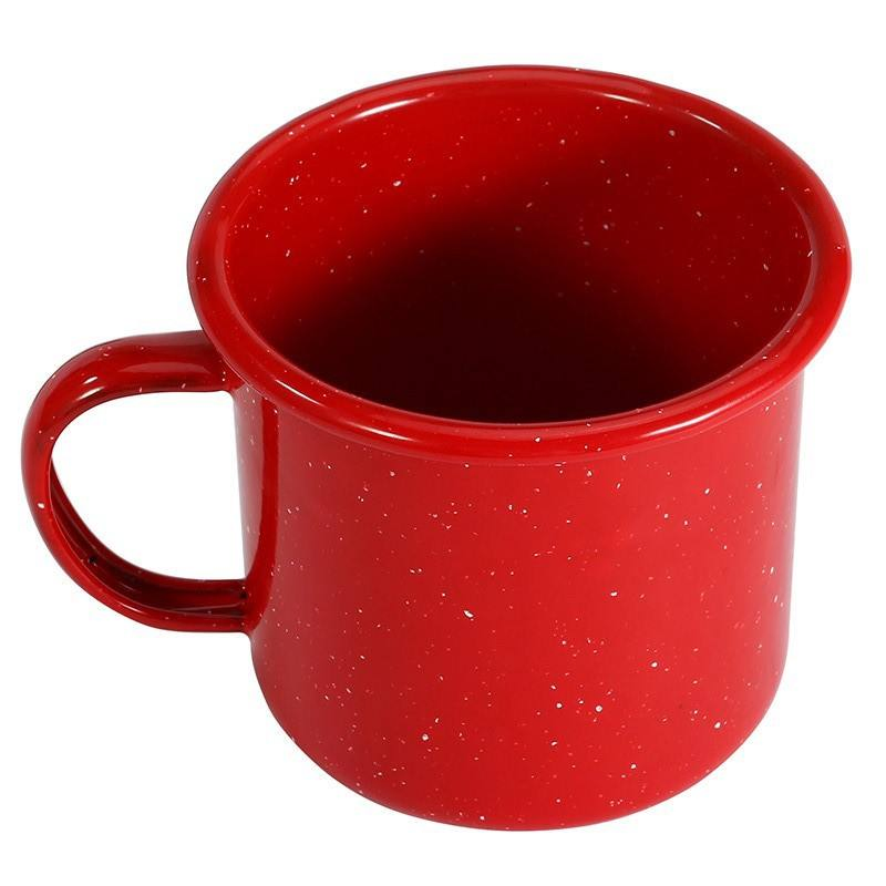Кружка походная эмалированная 10 oz, с камуфляжным принтом