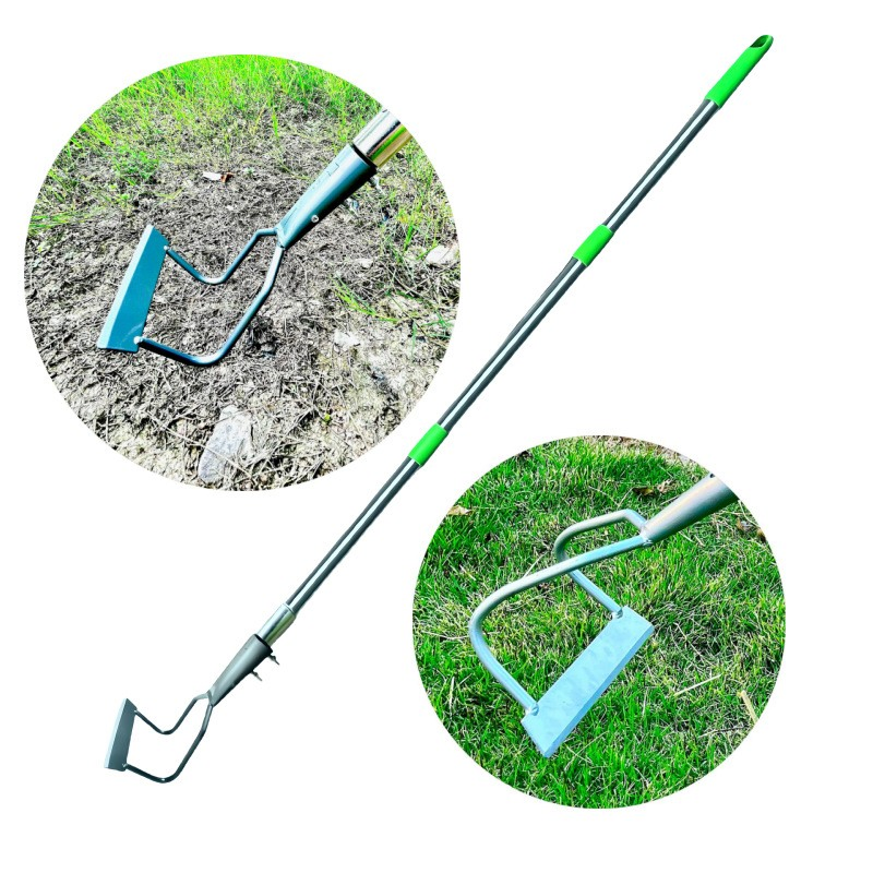 5.5FT Steel Garden Hoe Long Handle for Lawn & Garden