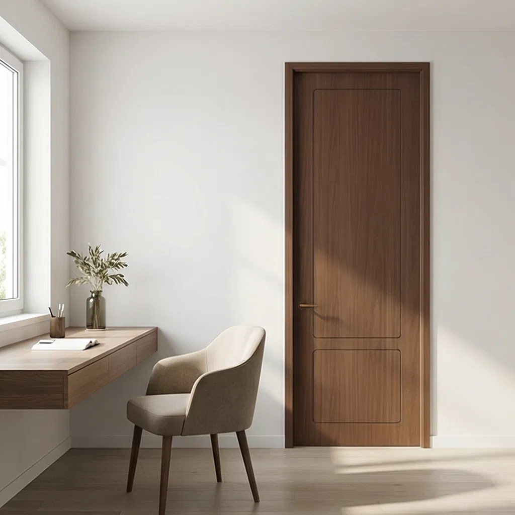 New Design 100% Waterproof Wholesale Price Modern Popular Style Interior WPC Door