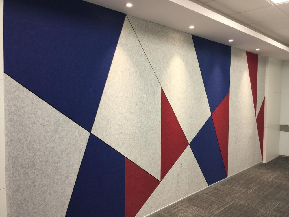High Density Indoor Sound Absorption Sheet 12mm High Density Acoustic Panel