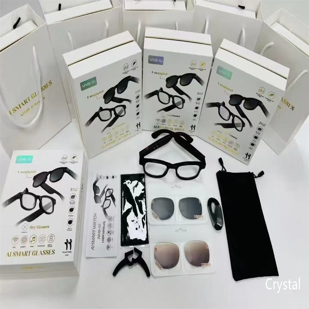 Long Lasting Smart Sunglasses for Instant Translations Outdoor Sport Headphone Ai Glasses