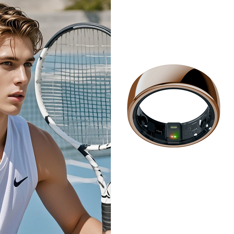 Custom Logo Digital Electronic Smartring Finger Health Sports Temperature Smart Ring Sleep Monitor Tracker Ring