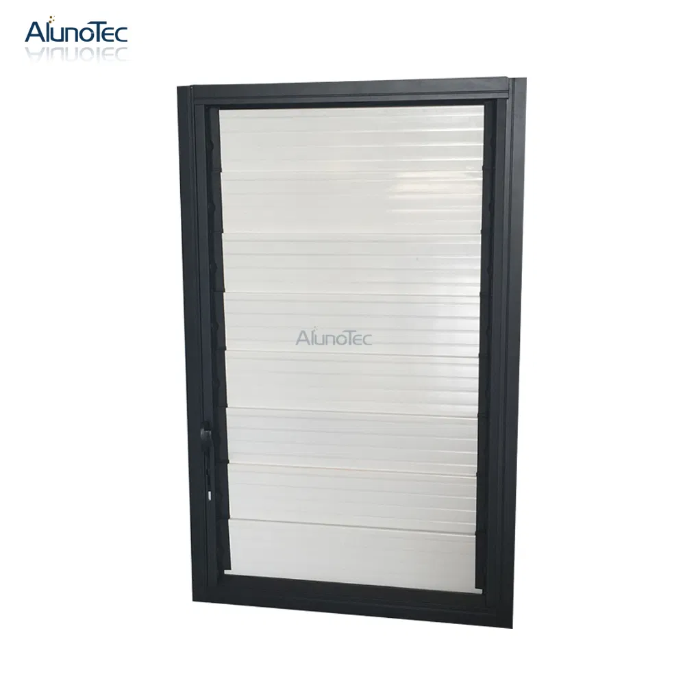 High Quality Customized Aluminum Glass Louver Mosquito Net Shutter Outdoor