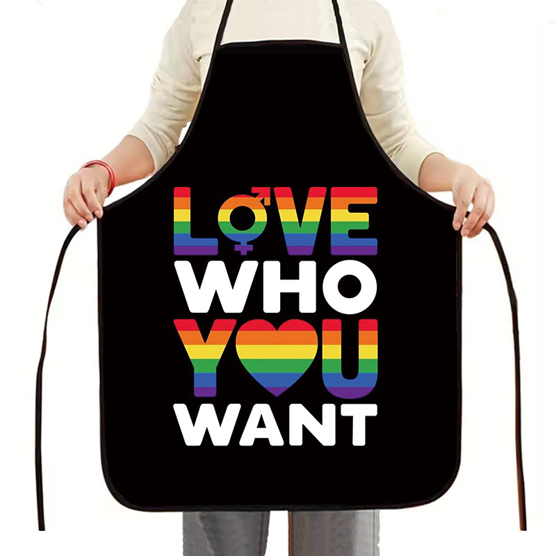 Stylish Waterproof Denim Apron for Home Cooking Enthusiasts
