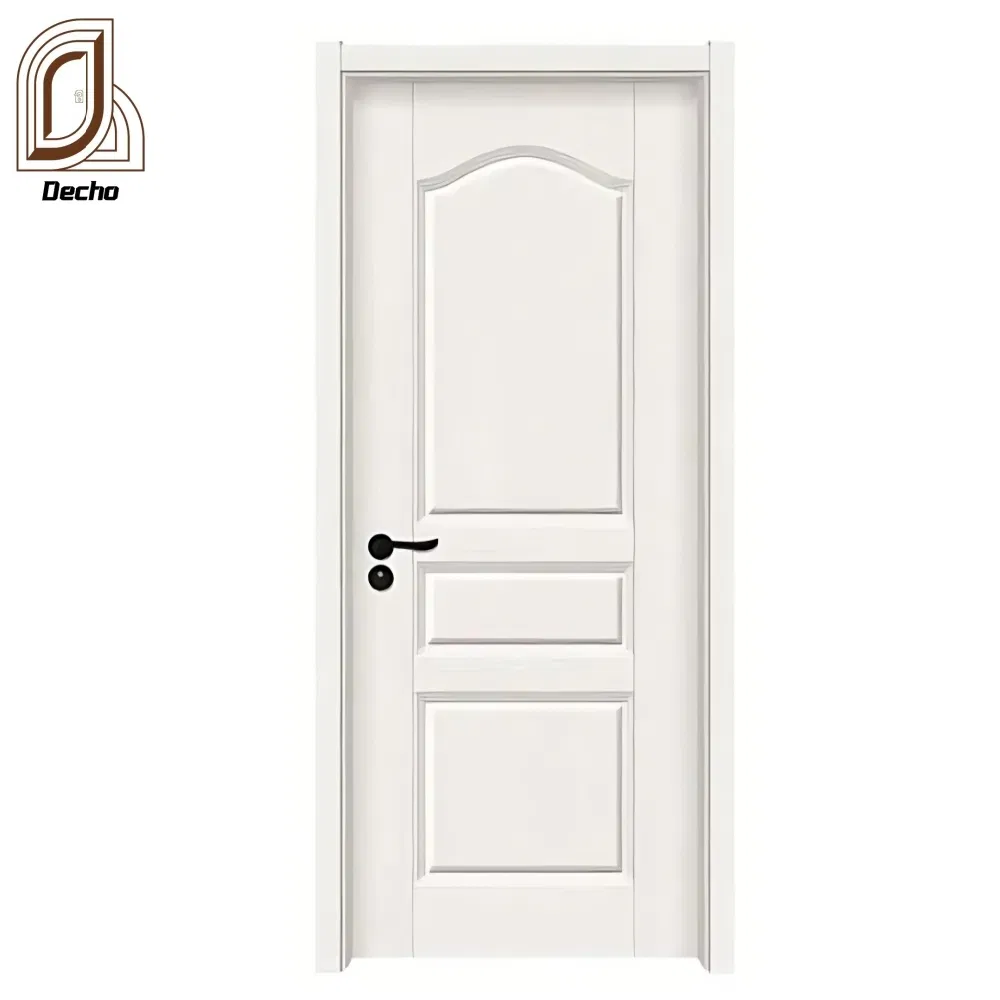 Factory Direct Selling Solid Hardwood Wood Front Doors and Frame for Sale