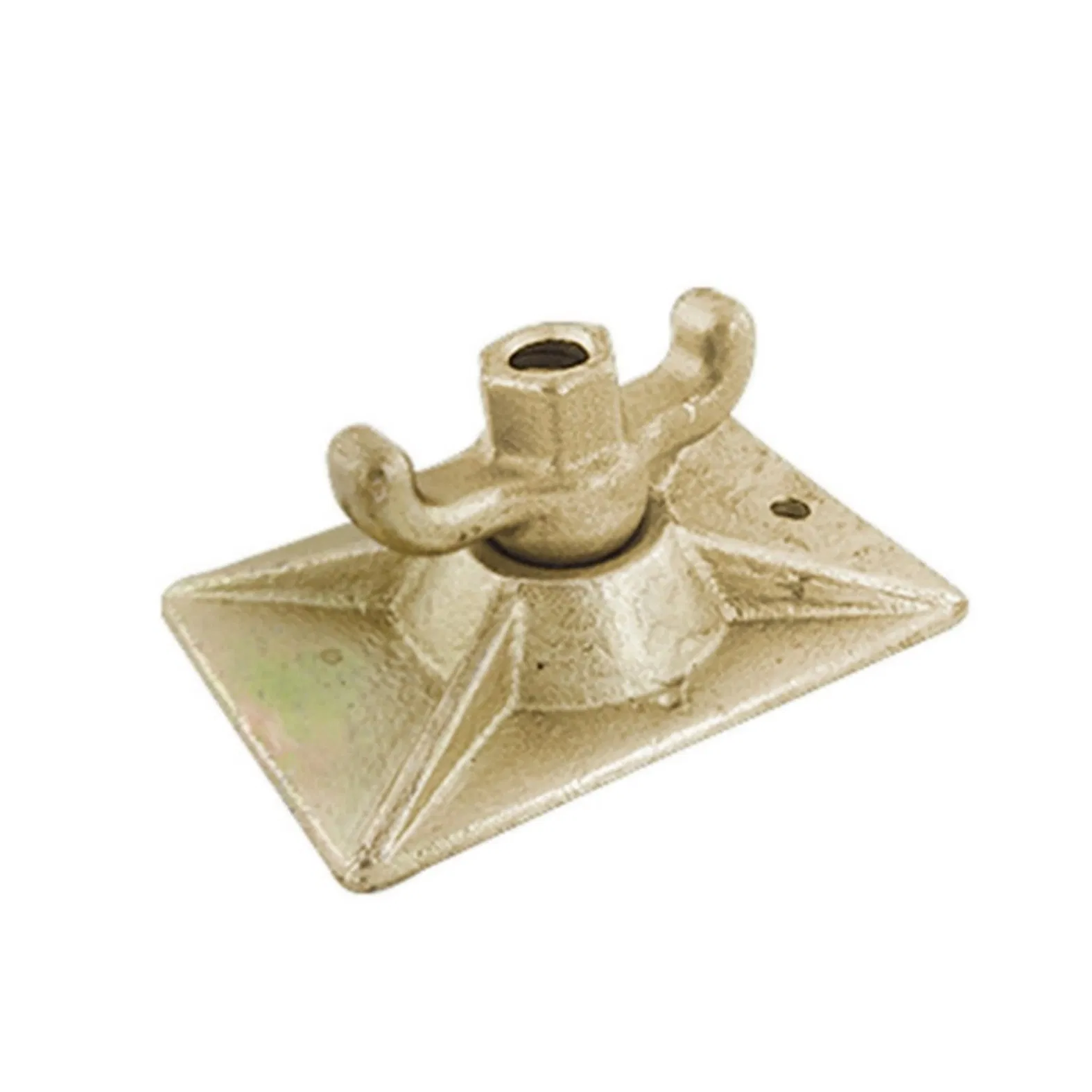 High Quality Scaffolding Formwork Accessories Metal Casted and Forged Swivel Wing Nut with Square Plate for Formwork Tie Rod Hot Sale