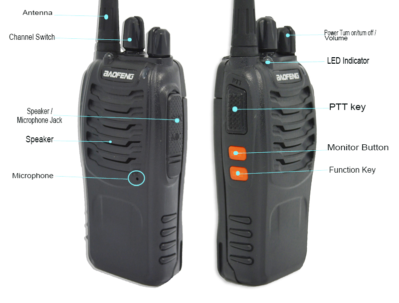 Портативная рация Baofeng BF888S