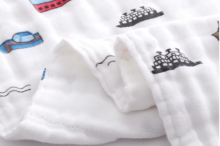 Baby Bath Towel Cotton Six-Layer Gauze Baby Supplies Newborn Children Blanket Newborn Coating