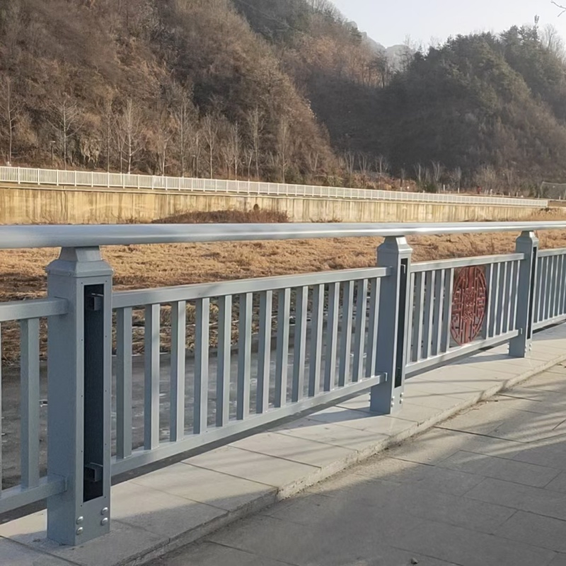 Aesthetic and Secure Riverbank Guardrail Enhancing Public Safety and Scenic Beauty Simultaneously