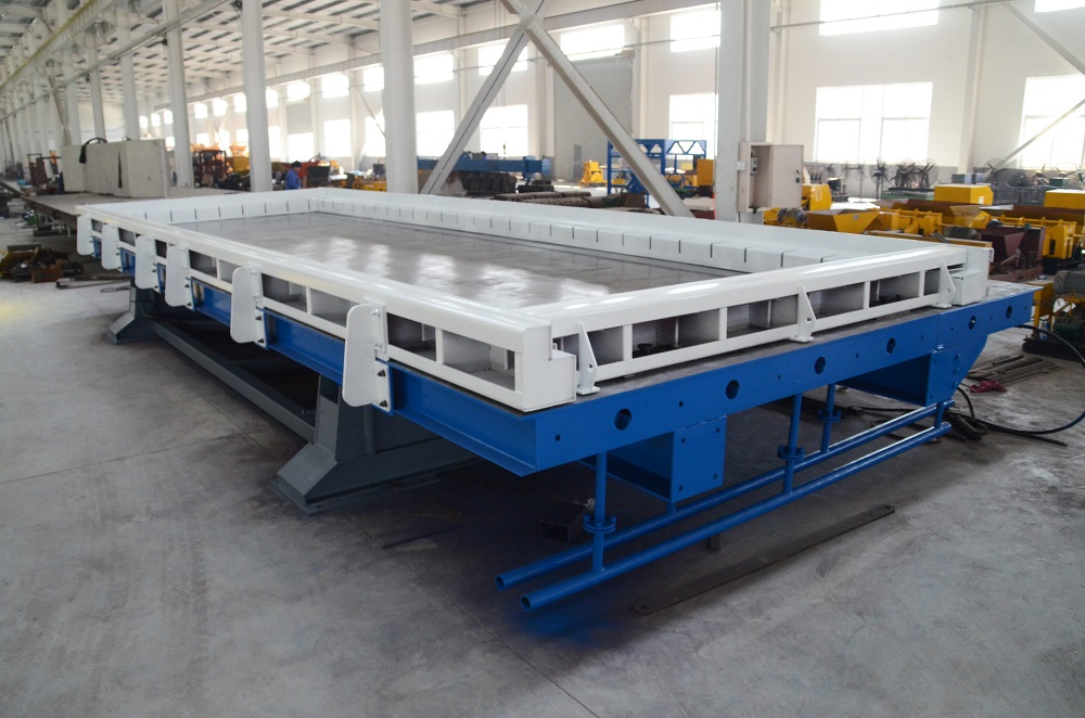 Multifunctional Hydraulic Vibrating Tilting Table Overturning Mold Table