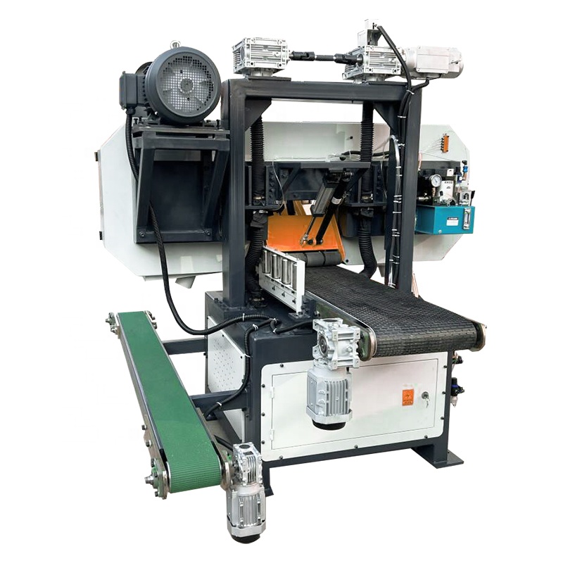 Ленточная пила по дереву портативная автоматическая с ЧПУ