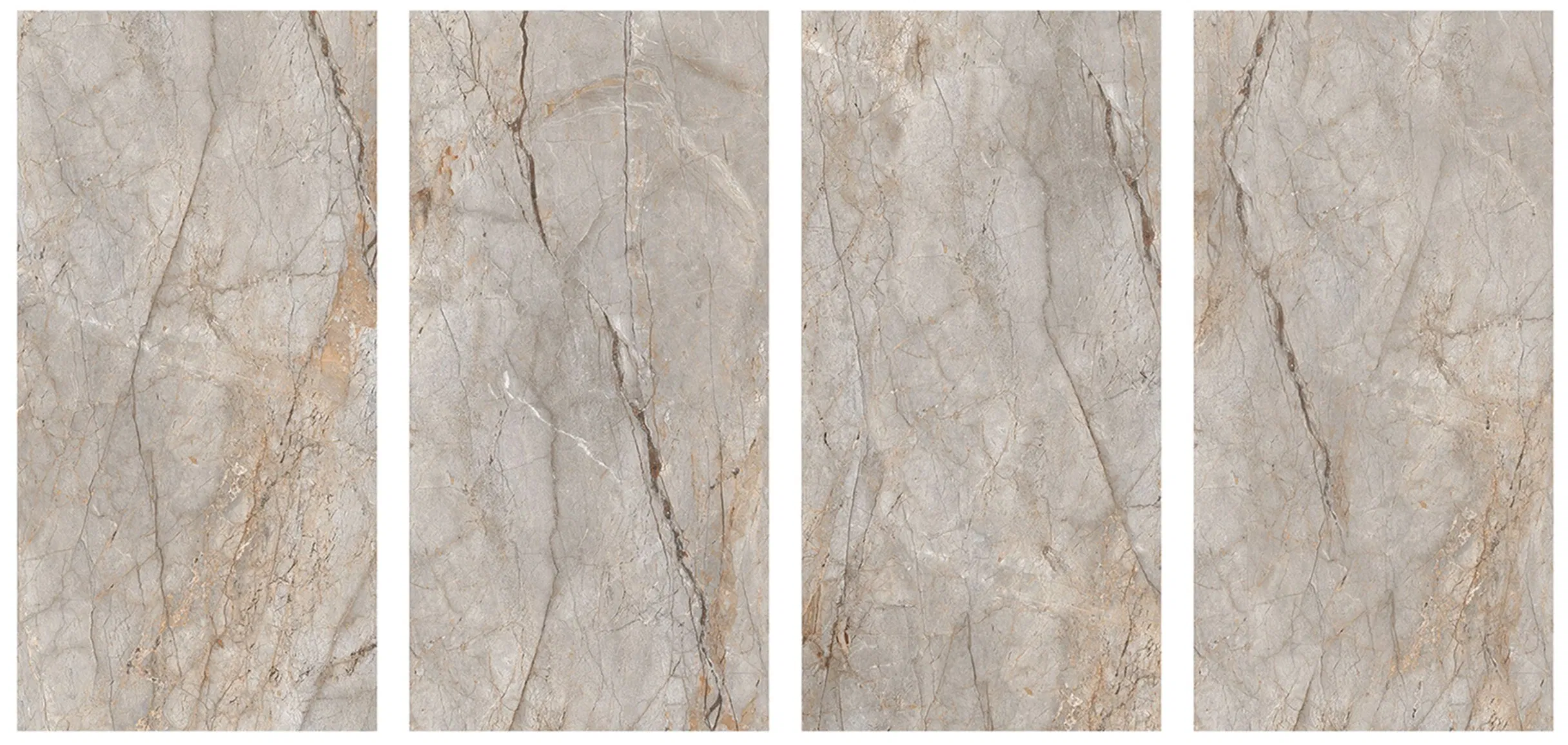 Modern Style 600X1200 Marble Ceramic Floor Porcelain Glazed Glossy Surface Interiors Tile for Living Room and Hotel