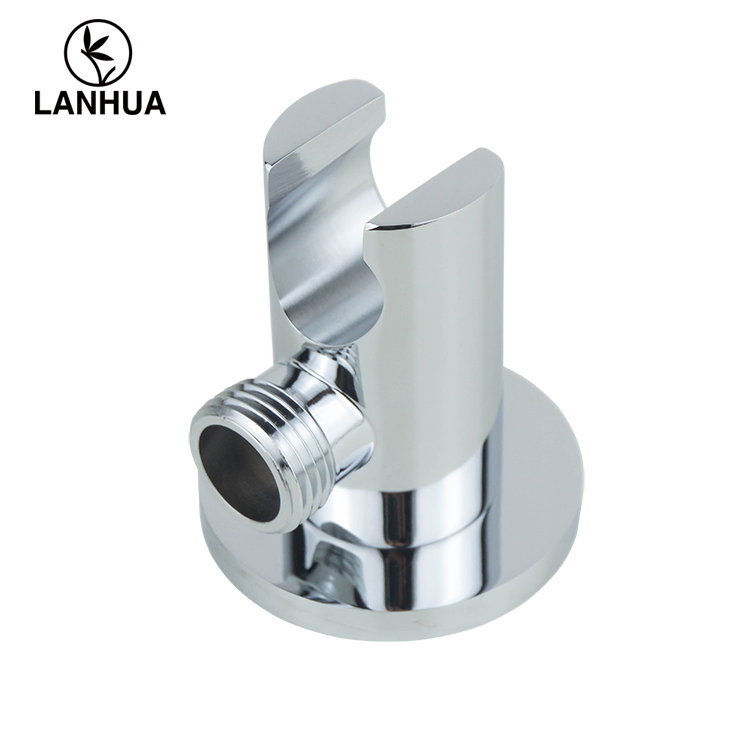 Гибкий держатель для душевой лейки из латуни хром