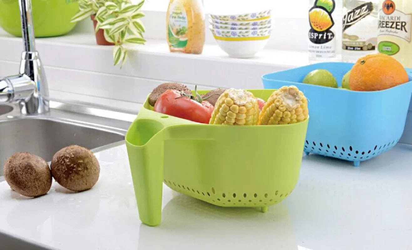 High Quality Kitchen Plastic Fruit Baskets&Storage Basket