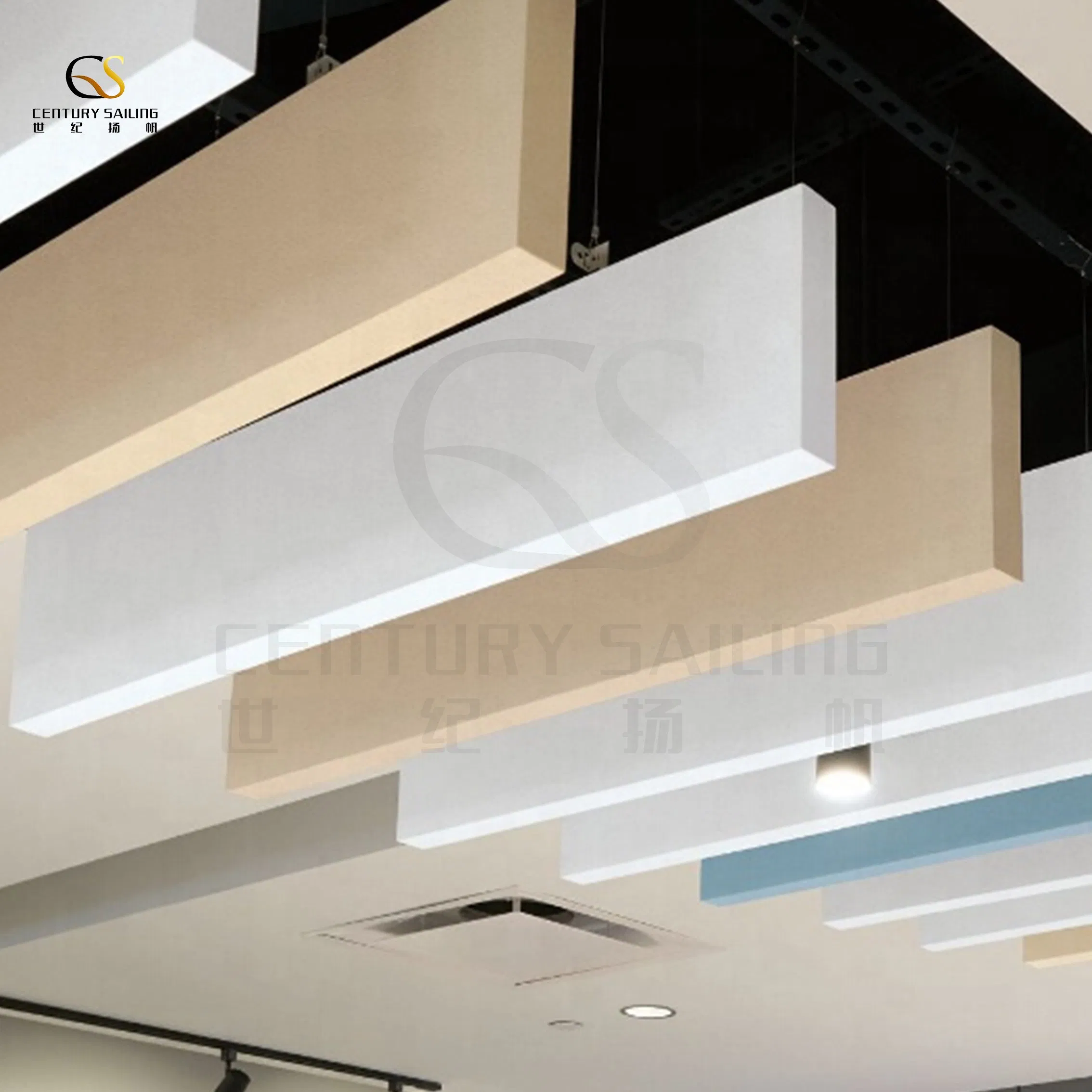 High Quality Eco-Friendly Decorative Fiber Soundproof Ceiling Acoustic Panel for Class Room