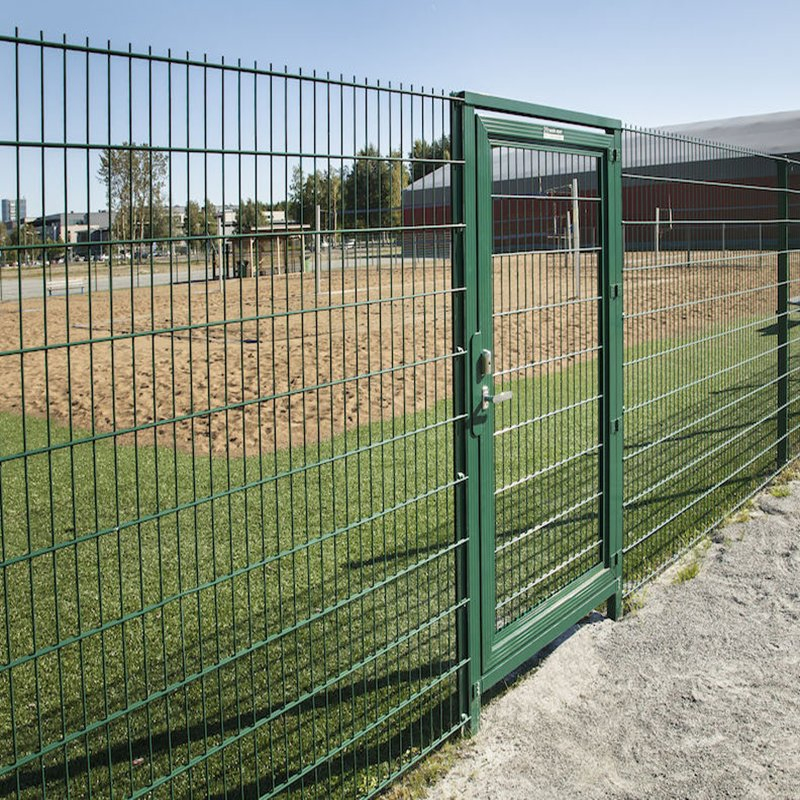 Twin Wire Welded Mesh Fence Panels - Double Wire Rigid Mesh Fences