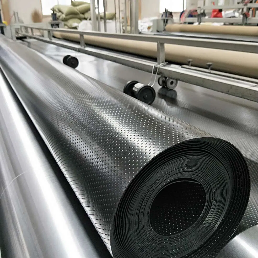 Durable Black HDPE Geomembrane Liner for Fish Ponds