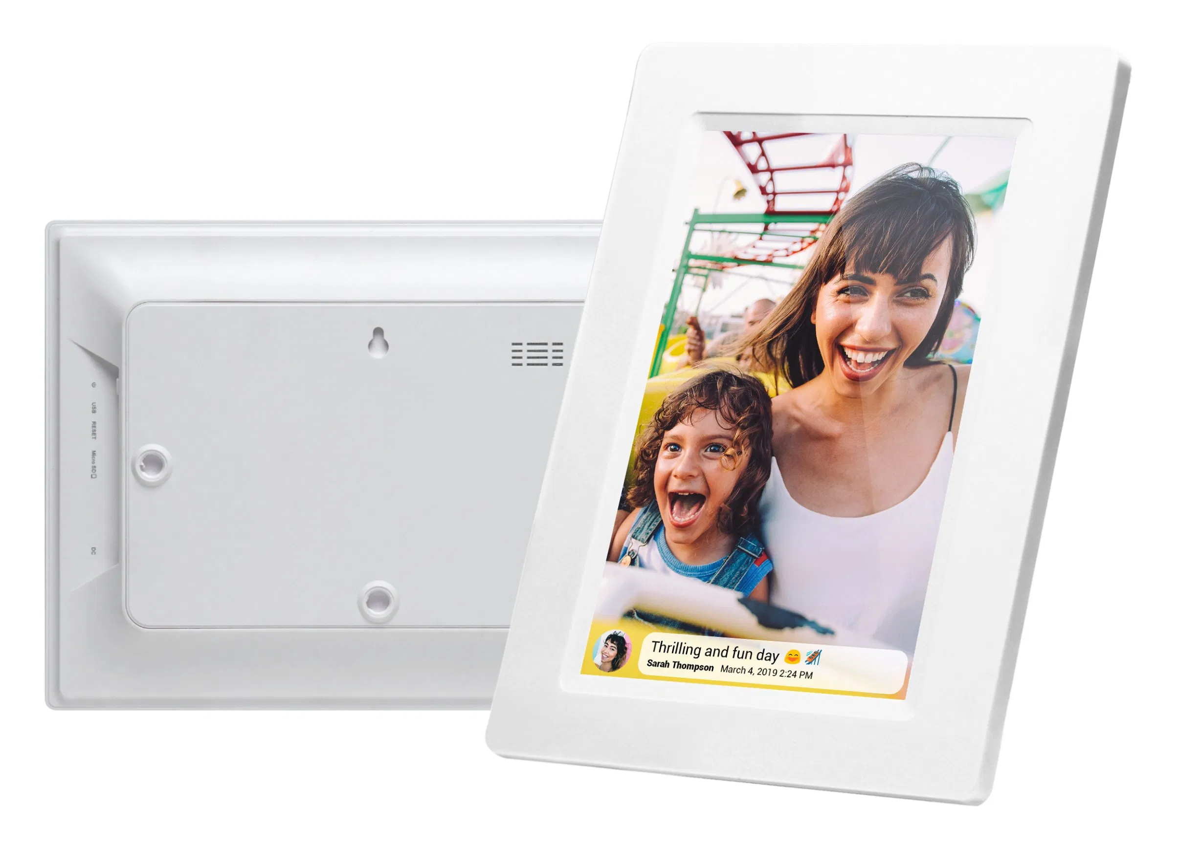 7 Inch Smart Android WiFi Cloud Touch Screen Digital Picture Photo Frame for Photo Sharing