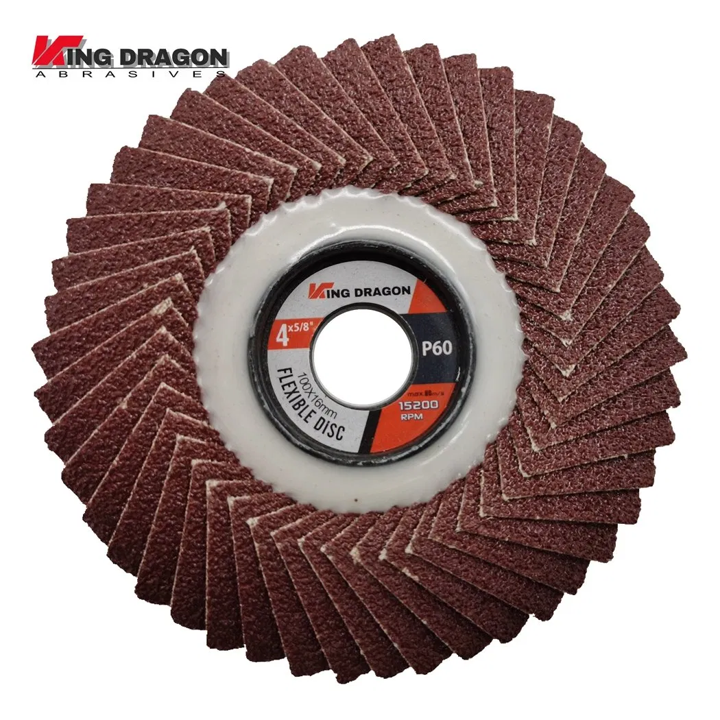 Лепестковый круг 100 мм T27, оксид циркония, зернистость 60