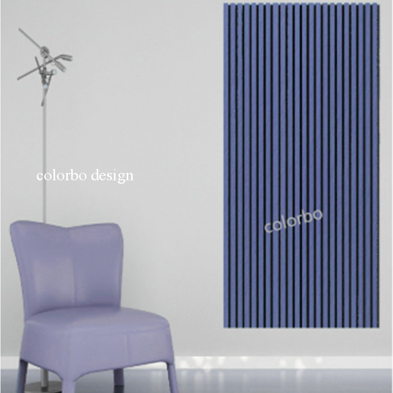 Polyester Fiber Grille Wall Acoustic Fireproof Decorative Panels Solution for Professional Acoustic Design