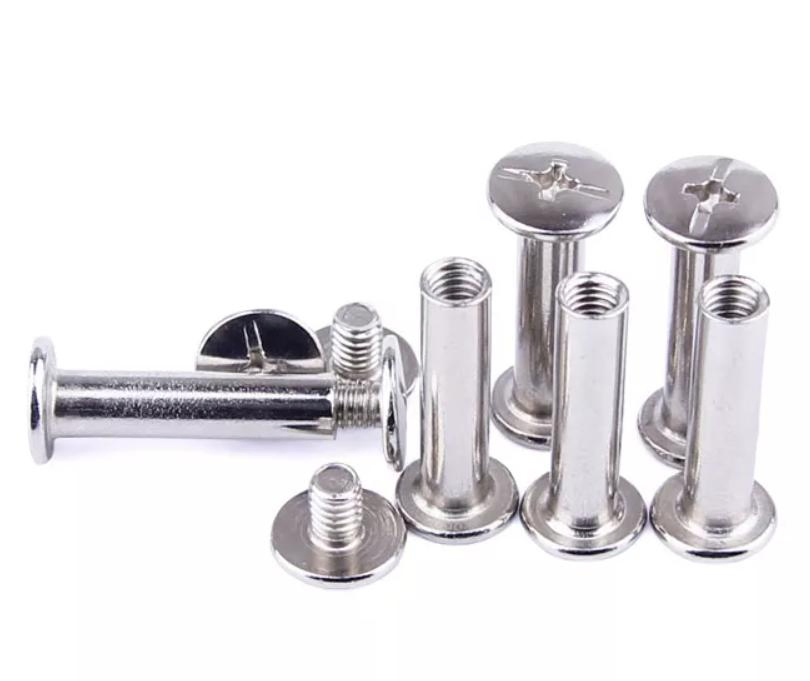 Metal Hexagon Socket Head Screw Bolt Round Flat Head Stud Chicago Screws