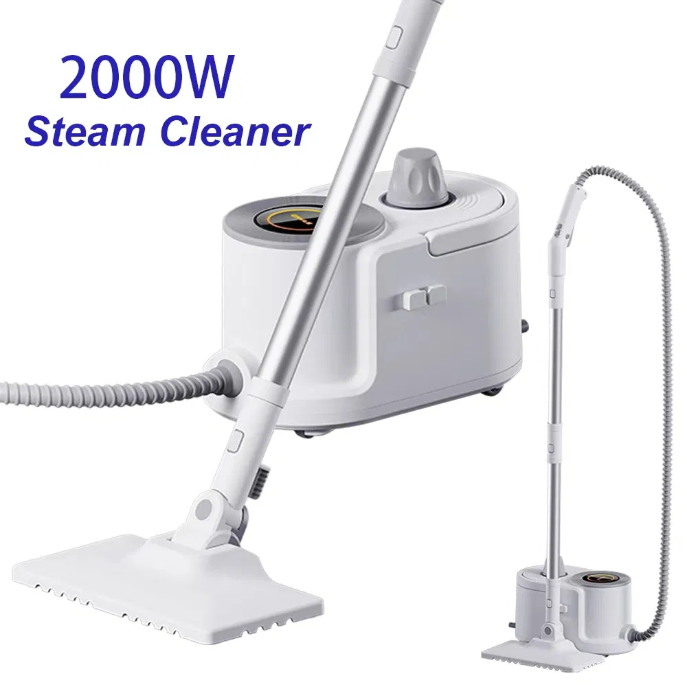 2025 New Household 1900ml Large Water Tank 40mins long time working 5Bar High Pressure Portable Steam Cleaner
