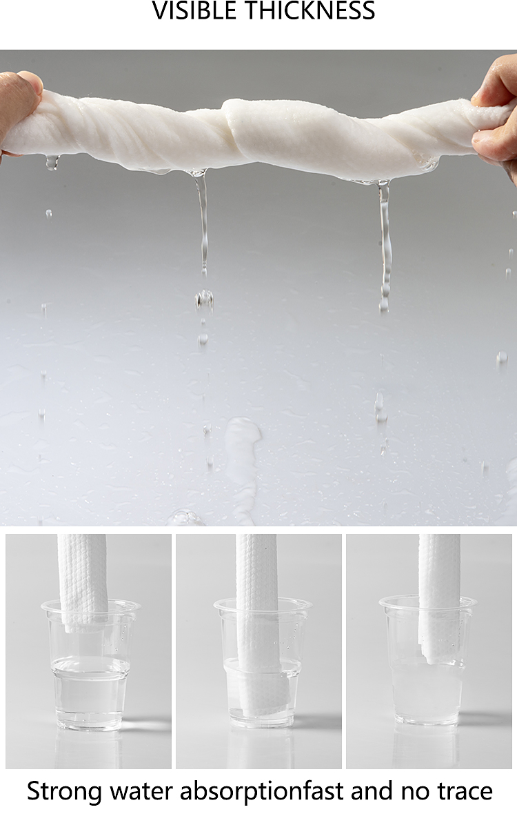 Disposable Nonwoven Bath Towel for SPA Travel Gym Beach Use
