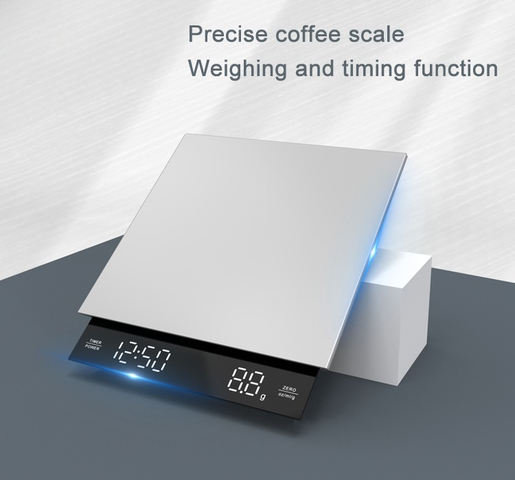 Кухонные весы электронные с таймером и точностью 0.1г