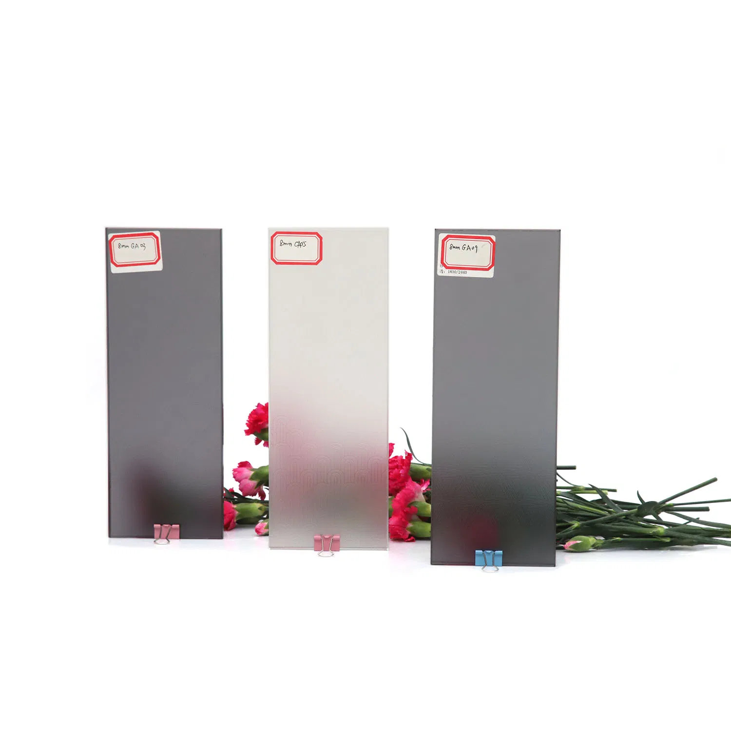 High Quality and Low Price Tinted Moru Pattern Glass