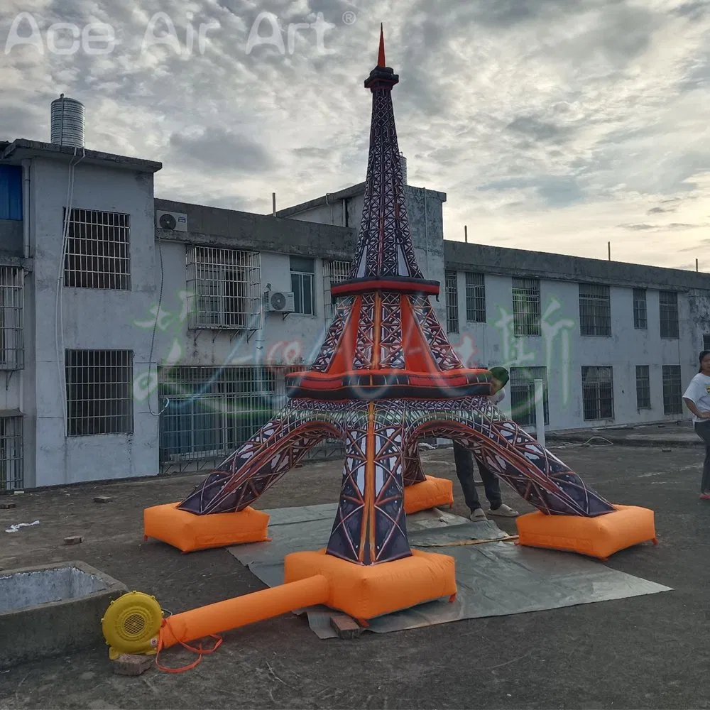 Famous Paris Building Inflatable Eiffel Tower Inflatable Model