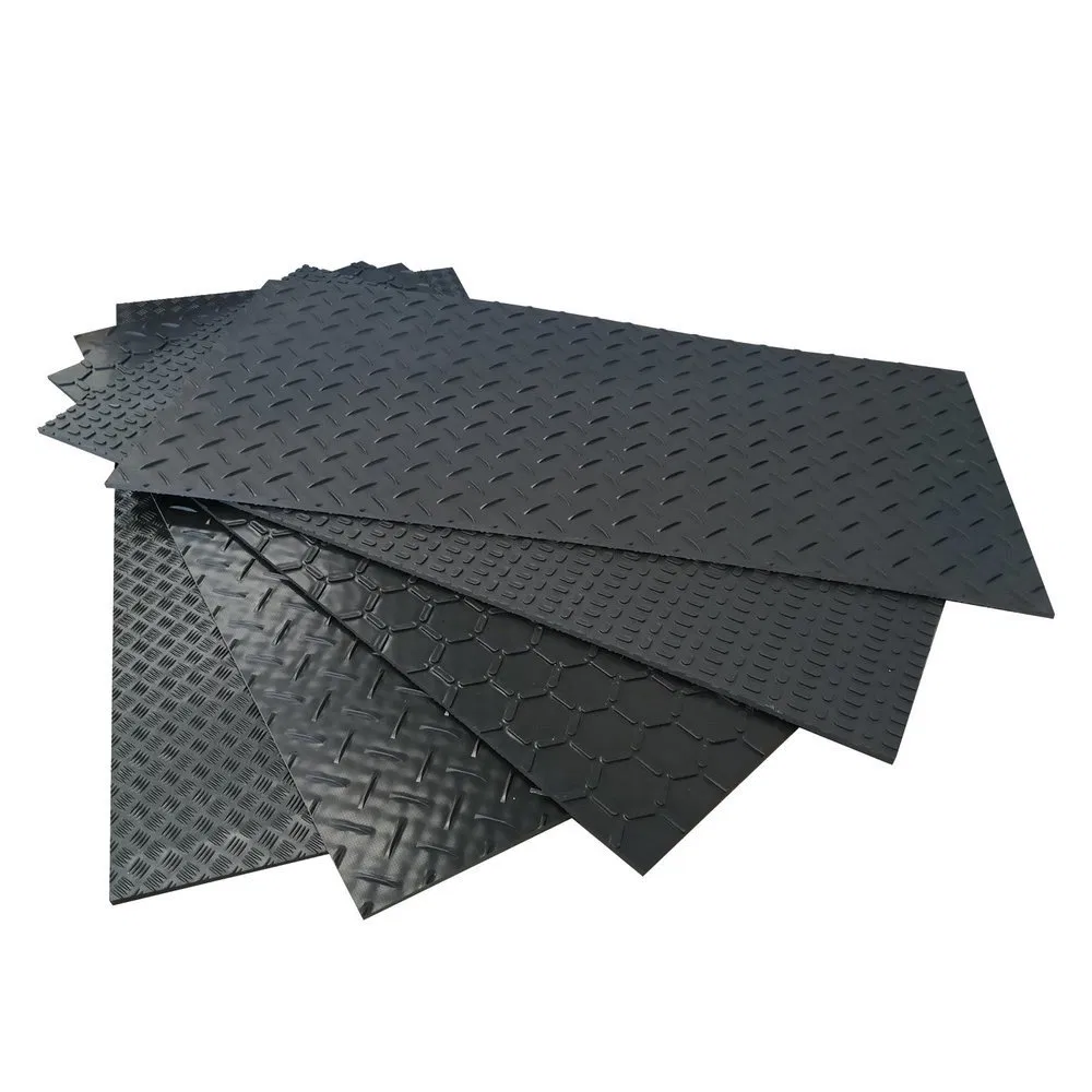 Временная защитная матовая плита UHMWPE для котлованов