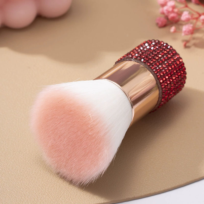 Diamond Studded High End Multi Functional Single Powder Brush