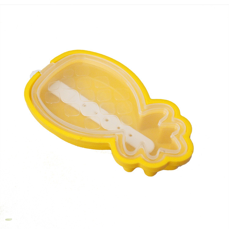 Форма для льда в виде ананаса с палочкой